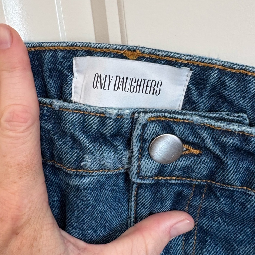 Only Daughters DAKOTA DENIM CARGO jean pants size XS / 25 - Picture 12 of 13